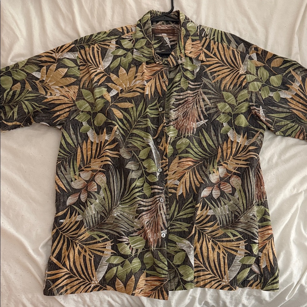 Men's Tori Richard Short-Sleeve Button-Up Shirt